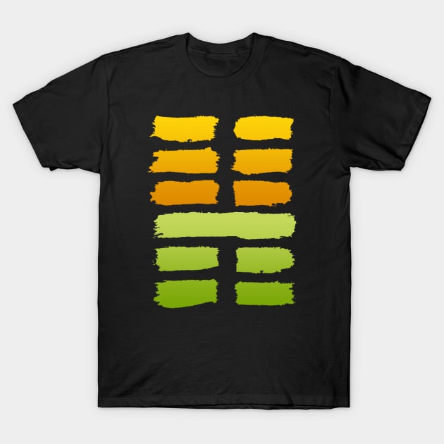 I Ching Hexagram, Humbling. T-Shirt by tainanian